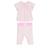 BOSS Set T-shirt e ghette in cotone elasticizzato per bambini - Style J53063/46L01M, J53063 Rosa chiaro 54