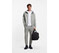 BOSS Set tuta sportiva in cotone elasticizzato con inserti a contrasto - Style Tracksuit Set_IN, 50557138 Grigio chiaro XXL