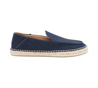 BOSS Espadrillas in pelle scamosciata con suola intermedia in juta - Style Madeira_mocc_sdwv, 50563149 Blu scuro 40