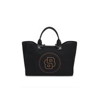 BOSS Shopper equestre in tela spalmata - Style CHARLEEN STABLE SHOPPER, B7H2306 Nero pz.