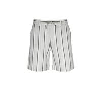 BOSS Shorts a righe in misto lino-cotone - Style Chino_ST_Shorts_2, 50561129 Beige chiaro 36