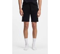 BOSS Shorts del pigiama in cotone elasticizzato con profili a righe iconiche - Style Unique Shorts CW, 50566956 Nero S