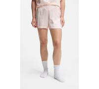 BOSS Shorts del pigiama in satin con monogrammi jacquard - Style B Monogram_Shorts, 50561031 Light Pink XL
