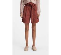 BOSS Shorts in cotone elasticizzato con cintura con occhiello - Style C_Tulina-D, 50556394 Rosso scuro 42