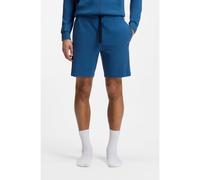 BOSS Shorts in cotone elasticizzato con logo ricamato - Style Mix&Match Short CW, 50515314 Blu S