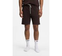 BOSS Shorts in cotone elasticizzato con logo ricamato - Style Mix&Match Short CW, 50515314 Marrone scuro L