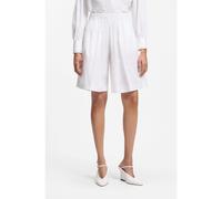 BOSS Shorts relaxed fit in popeline di cotone - Style Talie, 50564944 Bianco 38