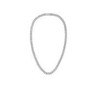 BOSS Silver-tone chain necklace with branded magnetic closure - Style CHAIN LINK, 58098475 Color argento pz.