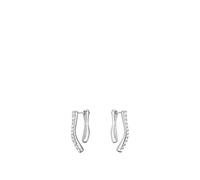 BOSS Silver-tone earrings with crystal embellishments - Style LENA, HB1580779 Color argento pz.