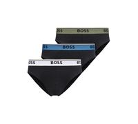 Slip BOSS Brief Power nero bianco verde (3 unità) - L