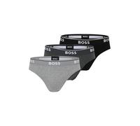 BOSS Lettera 3P Power Mutande, Open Grey 61, XXL Uomo