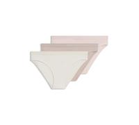 BOSS Slip in cotone elasticizzato con elastico in vita con logo in confezione da tre - Style 3P BRIEF, 50510016 Beige chiaro S