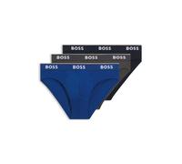 BOSS Slip in cotone elasticizzato - Style Brief 3P Power, 50475273 Blu / Grigio XXL