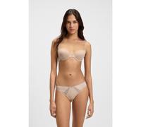 BOSS Slip in microfibra con inserti in pizzo - Style BRIEF_B.PURE, 50545054 Beige chiaro XS