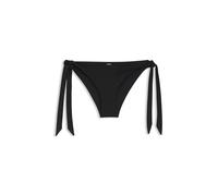 BOSS Slip per bikini annodati ai lati con bordo con logo - Style BRIEF_BOSS CODES, 50561265 Nero L