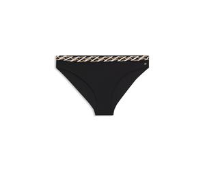 BOSS Slip per bikini con elastico in vita intrecciato a righe tipico del marchio - Style C. BRIEF_BOSS BRAID, 50561359 Nero XS