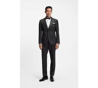 BOSS Smoking slim fit a due pezzi in seta - Style L-Harvers2PcsTux-254, 50549651 Nero 54