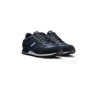 BOSS Sneakers con dettagli in similpelle e logo - Style Parkour-L_Runn_ny_N, 50498133 Blu scuro 46