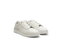 BOSS Sneakers Gary in pelle martellata con rifiniture tipiche del marchio - Style Gary_Tenn_grhdelxl, 50545153 Bianco 39