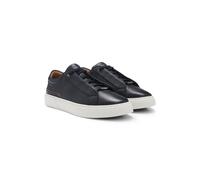 BOSS Sneakers Gary in pelle martellata con rifiniture tipiche del marchio - Style Gary_Tenn_grhdelxl, 50545153 Blu scuro 39