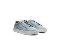 BOSS Sneakers Gary in pelle scamosciata con sistema di lacci elastici - Style GaryTenn_sdhdel, 50534292 Celeste 45