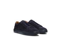 BOSS Sneakers Gary in pelle scamosciata con sistema di lacci elastici - Style GaryTenn_sdhdel, 50534292 Blu scuro 46
