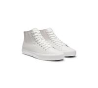BOSS Sneakers high-top in similpelle con lavorazione martellata - Style Aiden_Hito_sgrpu, 50552847 Bianco 43