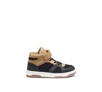 BOSS Sneakers high-top per bambini in velluto e pelle - Style J52584/26920, J52584 Marrone 27