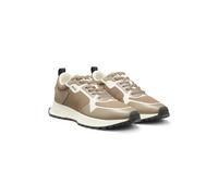 BOSS Sneakers in materiali misti con dettagli in mesh e logo - Style Jonah_Runn_meth, 50513195 Beige 46