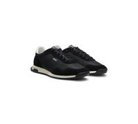 BOSS Sneakers in materiali misti con tessuto strutturato - Style Zayn_Lowp_sdtxn, 50565341 Nero 41