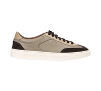 Boss - Sneakers in Pelle con Inserti in Camoscio - - Shoes - Uomo - Marrone - 43 EU