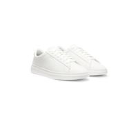 BOSS Sneakers in pelle con suola preformata e impunture con righe tipiche del marchio - Style Kieran_Tenn_allt, 50552853 Bianco 44
