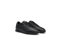 BOSS Sneakers in pelle e nappa con logo dorato - Style Nitan_ltpf, 50548658 Nero 39