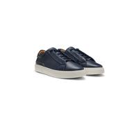 BOSS Sneakers in pelle Gary con tallone in pelle scamosciata - Style Gary_Tenn_ltel, 50547562 Blu scuro 42