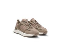 BOSS Sneakers in pelle scamosciata con monogramma Double B - Style B Icon_Runn_sdny, 50548358 Marrone chiaro 42