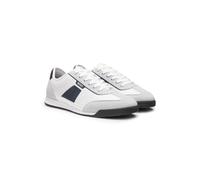 BOSS Sneakers low-top con rifiniture lavorate - Style Nitan_Lowp_nymith, 50557886 Bianco 46