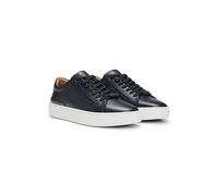 BOSS Sneakers low-top Gary in pelle con targhetta brandizzata sui lacci - Style Gary_Tenn_nalu_N, 50536841 Blu scuro 45
