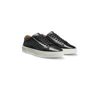 BOSS Sneakers low-top Gary in pelle con targhetta brandizzata sui lacci - Style Gary_Tenn_nalu_N, 50536841 Nero 44