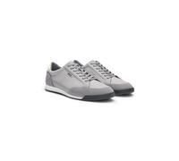 BOSS Sneakers low-top in pelle scamosciata e similpelle - Style Nitan_txsd, 50548864 Grigio 40