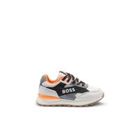 BOSS Sneakers per bambini in similpelle con monogramma - Style J51660/09B28, J51660 A disegni 31
