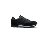 BOSS Sneakers stringate con inserti in similpelle - Style Parkour-L_Runn_ny_N, 50498133 Nero 43