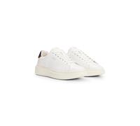 BOSS Sneakers stringate in pelle con loghi - Style Amber_Runn_fl1, 50511113 Bianco 41