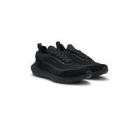BOSS Sneakers stringate in pelle scamosciata con calzino in maglia - Style BOSS-MOTION_Slon_bkn, 50568943 Nero 45