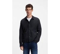 BOSS Sovracamicia relaxed fit in cotone a righe - Style C-Carper-J-2PP-263, 50567548 Blu scuro 54