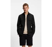 BOSS Sovracamicia relaxed fit in gabardine elasticizzata - Style ST_Future L, 50550020 Nero XXL
