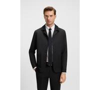 BOSS Sovracamicia relaxed fit in serge di lana vergine - Style H-Carper-2PP-253, 50545907 Nero 106