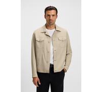 BOSS Sovracamicia relaxed fit in tessuto elasticizzato lavabile - Style P-Carper-TR-WG-251F, 50538639 Beige chiaro 46