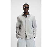 BOSS Sovracamicia relaxed fit in tessuto idrorepellente - Style B_Urban TechDobby L, 50544828 Grigio chiaro XXL