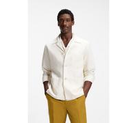BOSS Sovracamicia relaxed fit in twill tinta unita - Style H-CAI-K-3P-262, 50567292 Colore neutro M