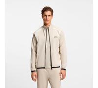 Felpa da tennis da uomo BOSS TOC Spin Full Zip - light beige - Beige (M)